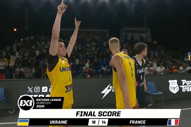 Із камбеком. Збірна України U-21 з баскетболу 3х3 перемогла у фіналі 1