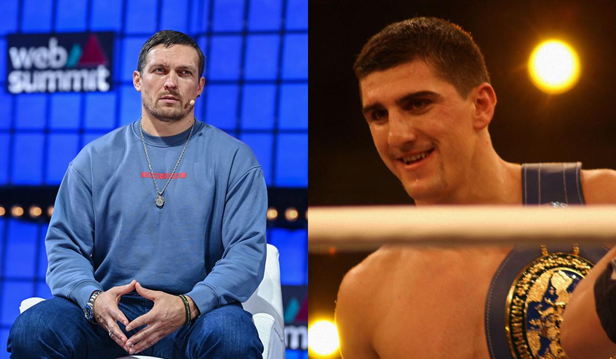 Олександр Усик та Марко Хук раніше були суперниками в поєдинку / колаж D.UA, фото flickr, Вікіпедія