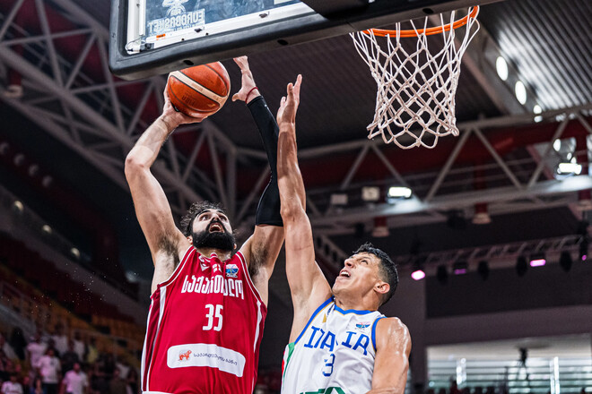 Євробаскет-2025. Могли повторити сенсацію. Грузія поступилася Італії 1