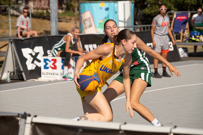 Жіноча збірна України U-21 з баскетболу 3х3 перемогла Румунію у Лізі націй 1