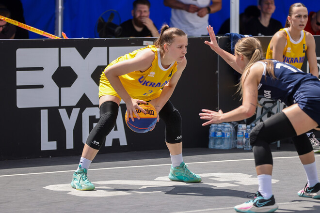 Жіноча збірна України U-21 з баскетболу 3х3 поступилася Угорщині 1