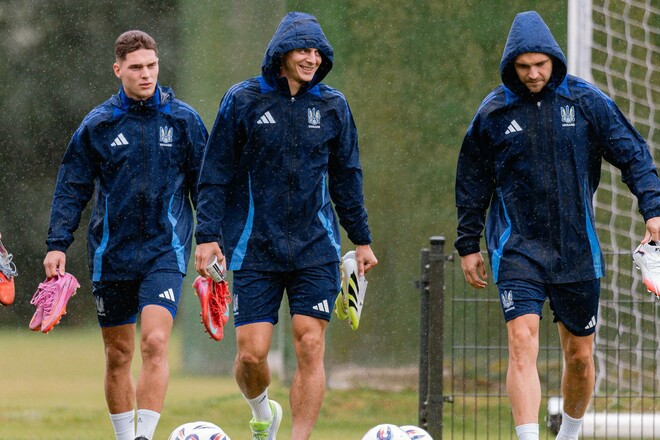 ФОТО. Дощова Опалениця. Перше тренування збірної: підготовка до Франції 1