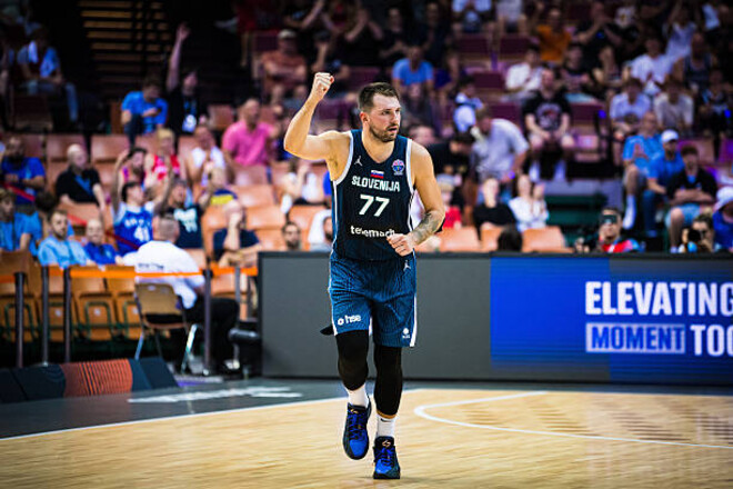 Лука Дончич завершив груповий етап Євробаскету з найкращими показниками Лука Дончич завершив груповий етап Євробаскету з найкращими показниками 1