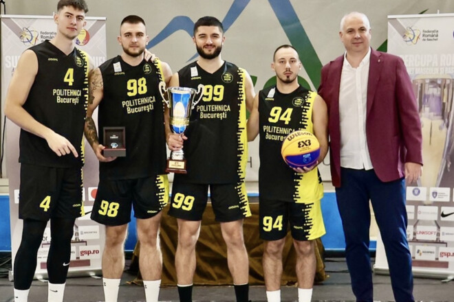 Українці допомогли клубу здобути Суперкубок Румунії з баскетболу 3х3 1