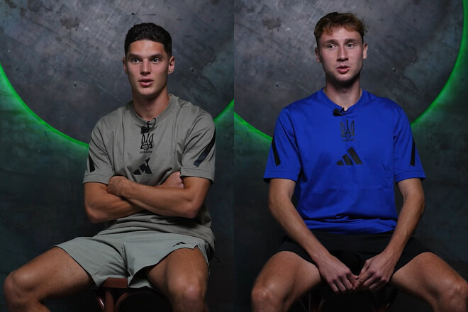 ВІДЕО. Судаков та Ванат дали цікаві інтерв'ю у таборі збірної України 1