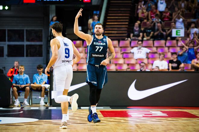 Євробаскет-2025. Дабл-дабл від Дончича. Словенія переграла Ізраїль 1