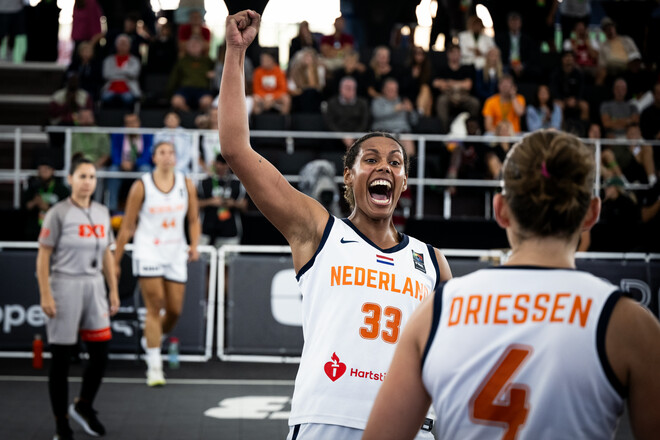 Жіноча збірна Нідерландів стала чемпіоном Європи з баскетболу 3х3 1