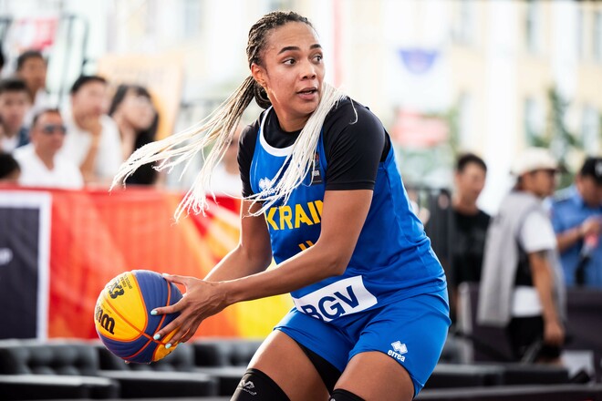 Жіноча збірна України з баскетболу 3х3 поступилася Франції 1