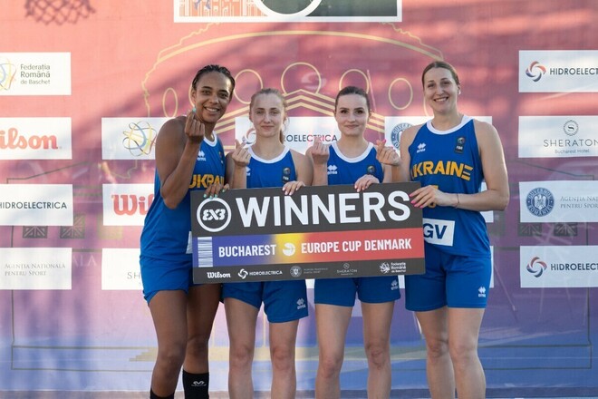 Жіноча збірна України з баскетболу 3х3 зіграє на чемпіонаті Європи 1