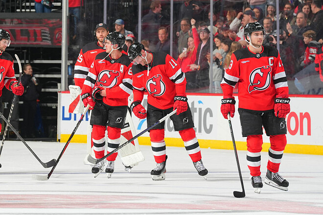 8 поспіль перемог Нью-Джерсі, два лідери НХЛ, яскраві Акули і овертайми 1