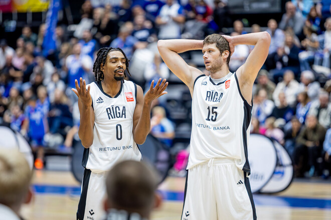Новицький один із кращих на майданчику. ВЕФ впевнено переміг Вентспілс 1