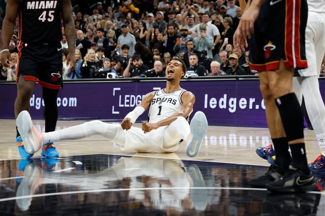 Вембаньяма в матчі з Маямі встановив та повторив рекорди НБА 1