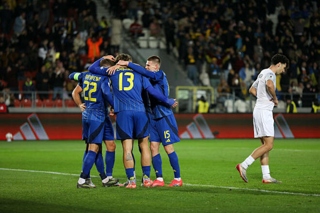 ВІДЕО. Емоції гравців збірної України після перемоги над Азербайджаном 1
