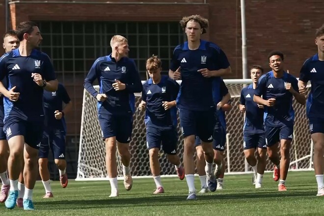 ВІДЕО. Збірна України U20 провела тренування перед грою з Парагваєм 1