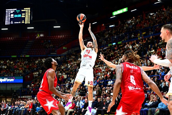 Євроліга: впевнені перемоги Реала й Парижа, драматичний матч у Мілані 1