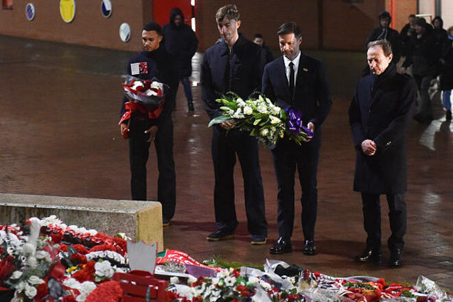 ВІДЕО. Трент вшанував пам'ять Діогу Жоти ВІДЕО. Трент вшанував пам'ять Діогу Жоти 1