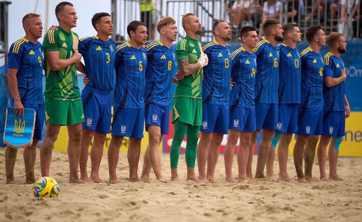 Українські спортсмени відмовились грати з білорусами / фото Асоціація пляжного футболу України