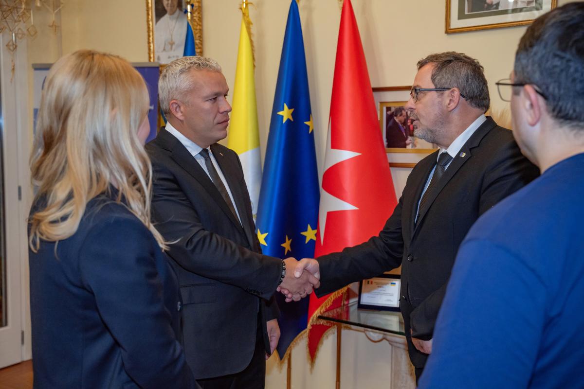 Українські учасники Olympic Dreams отримали благословення Папи Римського Лева XIV