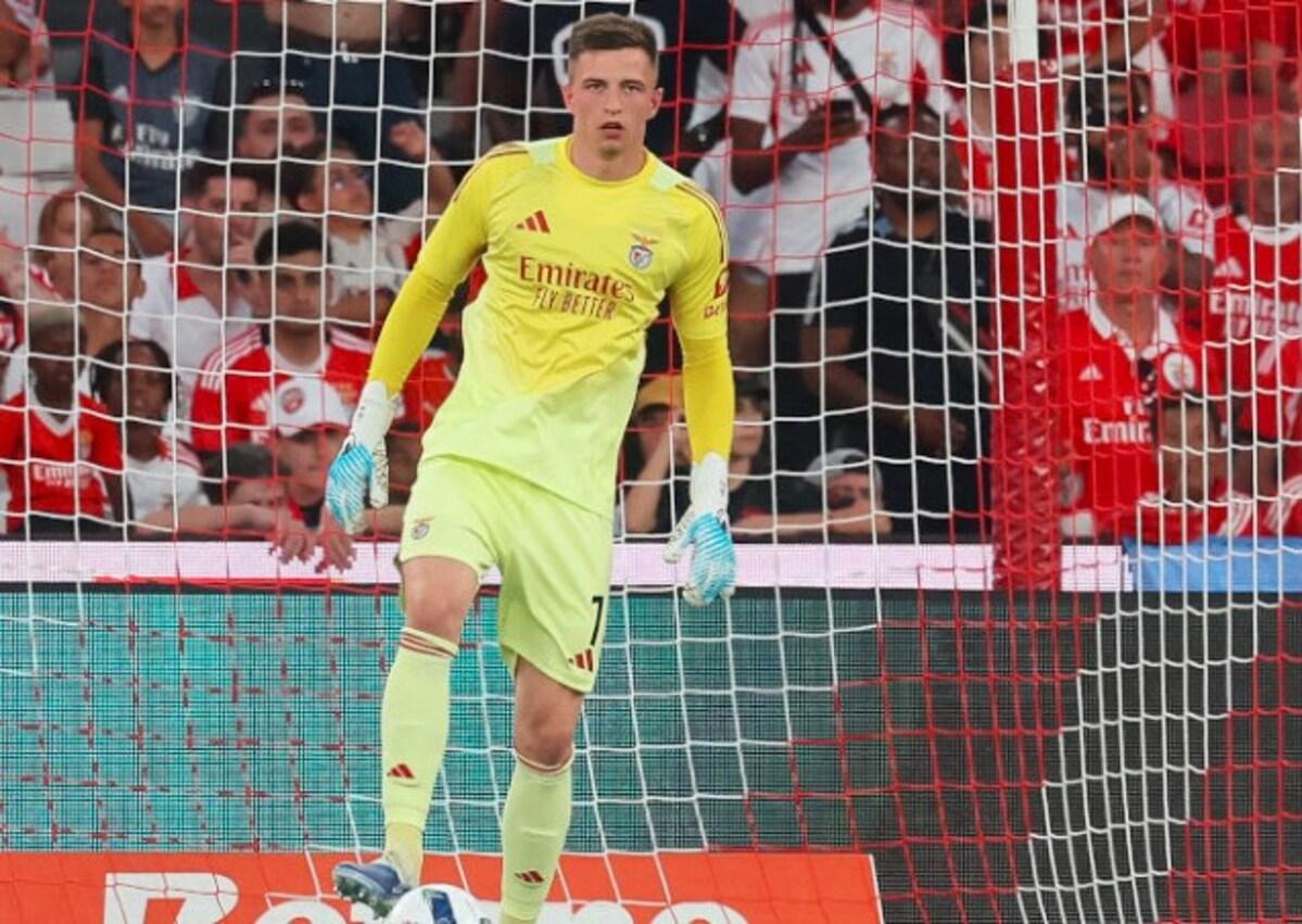 Український воротар "Бенфіки" забив видовищний гол "Реалу" і вивів клуб у плейоф Ліги чемпіонів (відео)