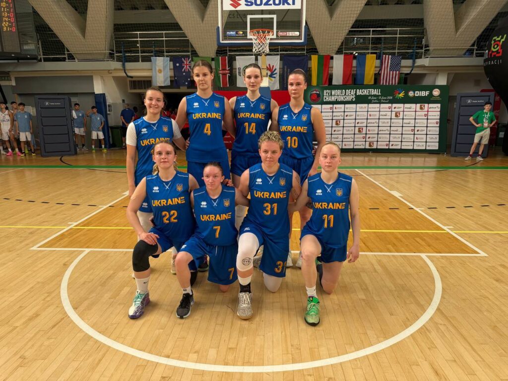 Збірні України U-21 зробили золотий дубль на молодіжному чемпіонаті світу з баскетболу серед глухих